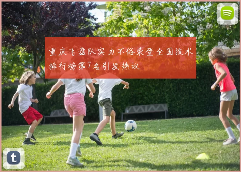 重庆飞盘队实力不俗荣登全国技术排行榜第7名引发热议